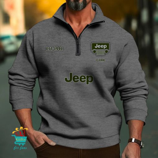 Jeep CustomName New Edition Zipper Sweatshirt