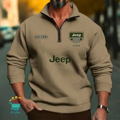 Jeep CustomName New Edition Zipper Sweatshirt