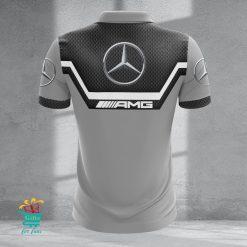 Mercedes-AMG Custom Name New Design Zipper Polo Shirt
