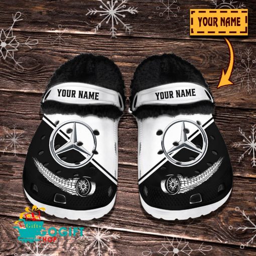 Mercedes-Benz Custom Name New Edition Fleece Crocs