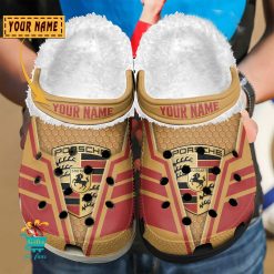 Porsche Custom Name Limited Edition Fleece Crocs