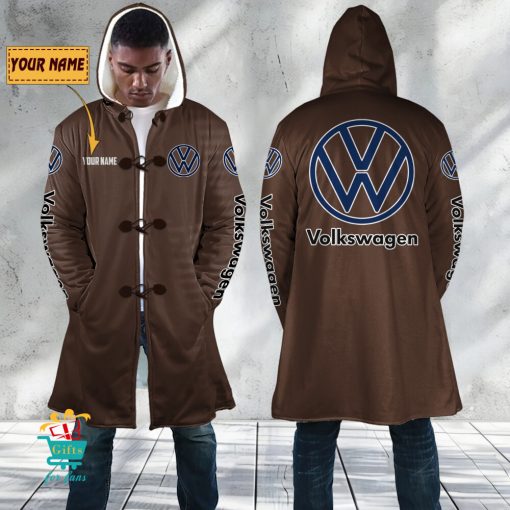 Volkswagen Custom Name New Edition Hooded Overcoat