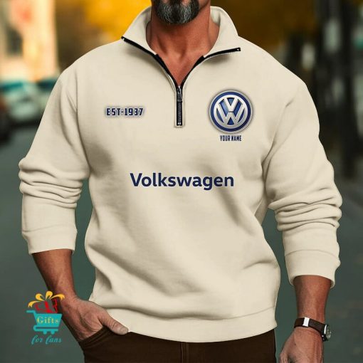 Volkswagen Custom Name New Edition Zipper Sweatshirt