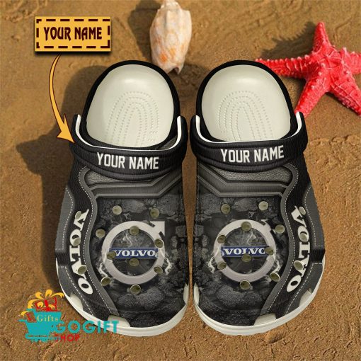Volvo Custom Name Fan Edition BW Crocs