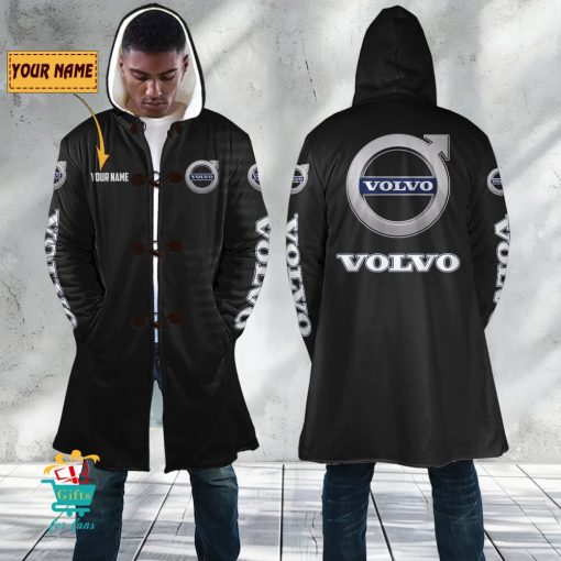 Volvo Custom Name New Edition Hooded Overcoat