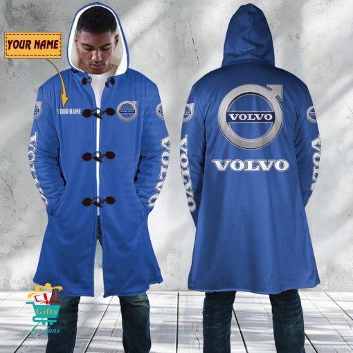 Volvo Custom Name New Edition Hooded Overcoat
