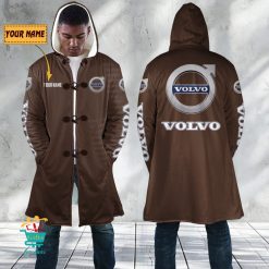 Volvo Custom Name New Edition Hooded Overcoat