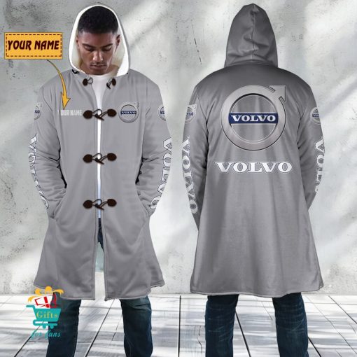 Volvo Custom Name New Edition Hooded Overcoat