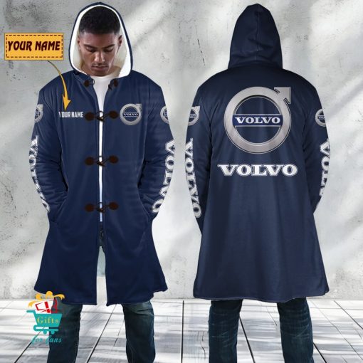 Volvo Custom Name New Edition Hooded Overcoat