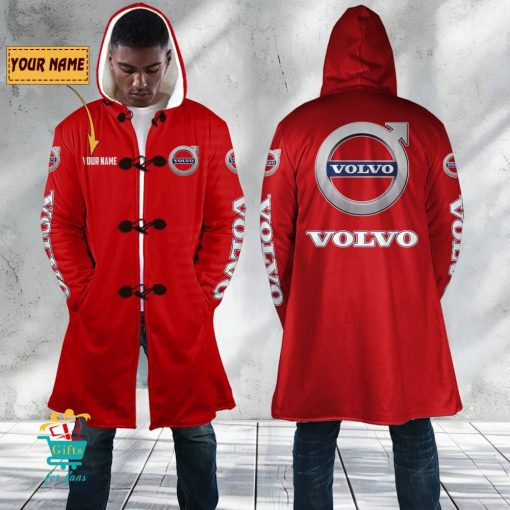 Volvo Custom Name New Edition Hooded Overcoat