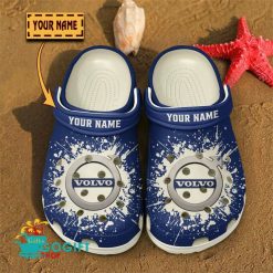 Volvo Custom Name Special Edition BW Crocs