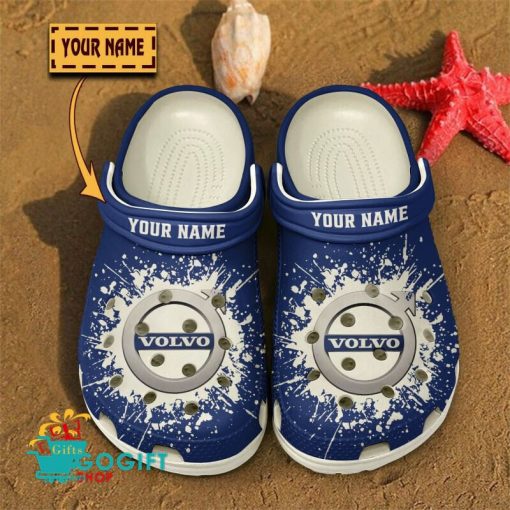 Volvo Custom Name Special Edition BW Crocs