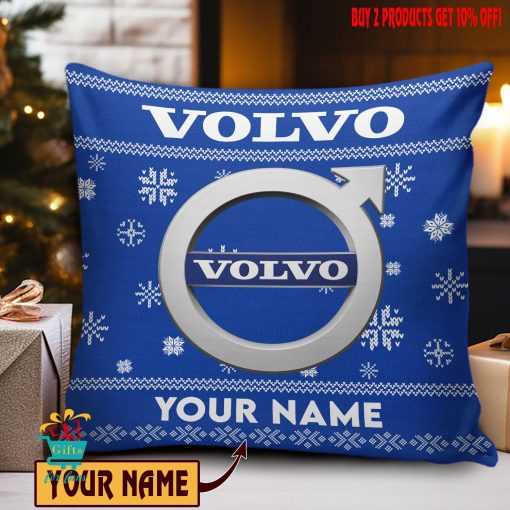 Volvo Custom Name Special Edition Square Pillow Case