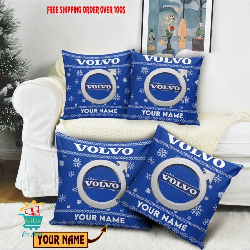Volvo Custom Name Special Edition Square Pillow Case